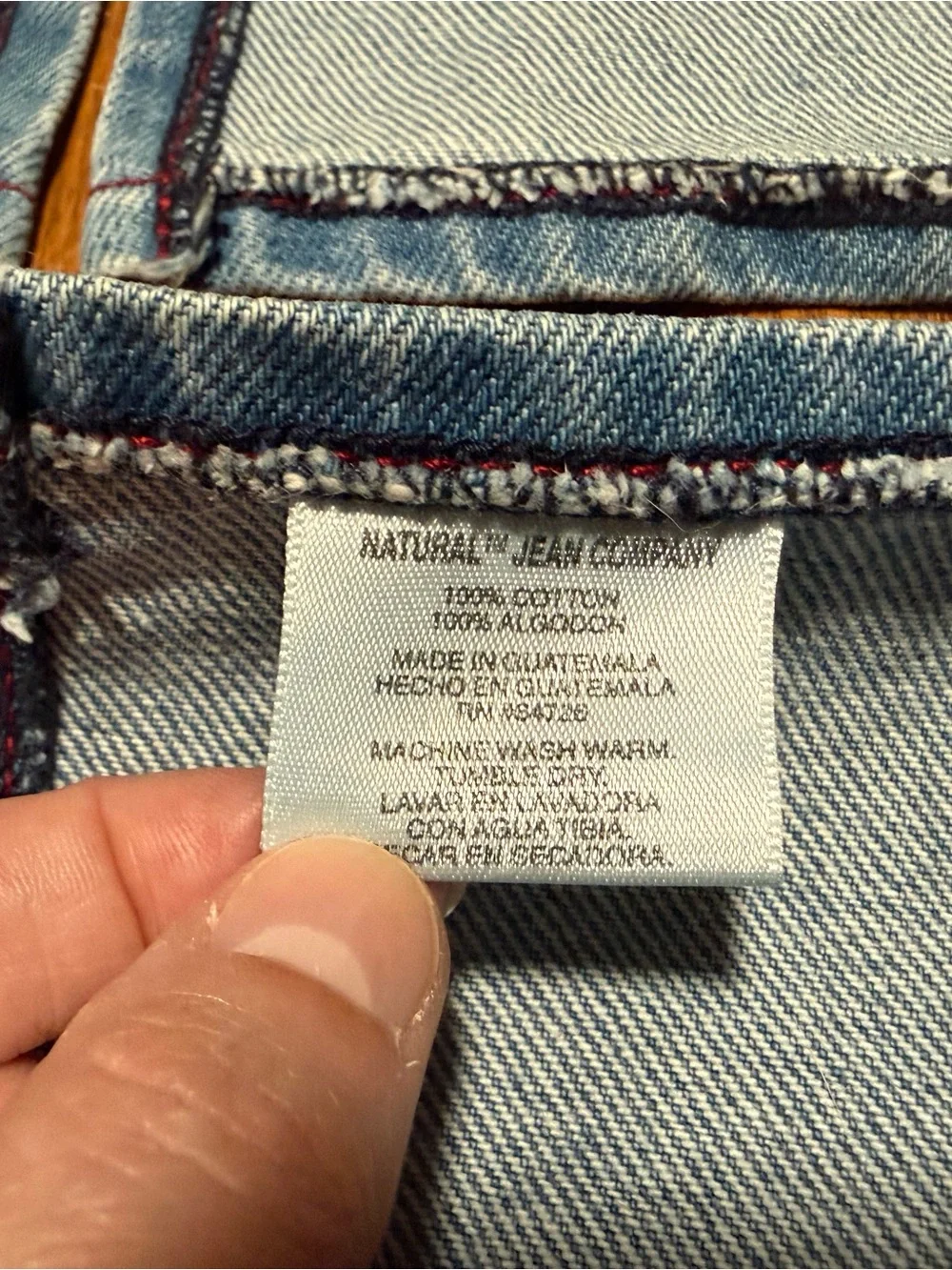 Natural Jean Company set vintage